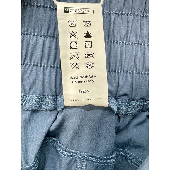 Halara High Waisted Joggers Pants Womens Medium Blue Elastic Pull On Hiking NEW - Picture 5 of 10